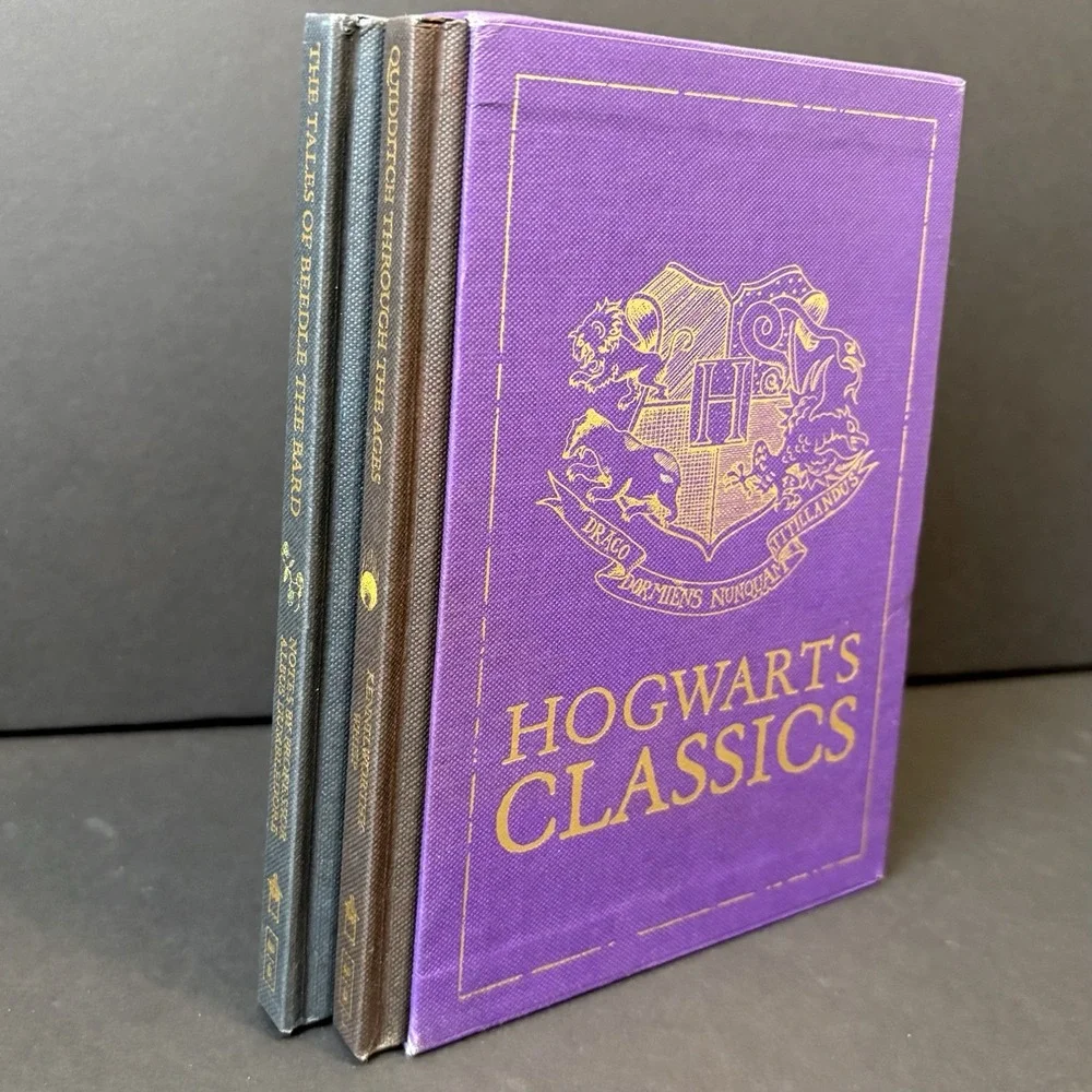 Hogwarts Classics Box Set Harry Potter Quidditch & Beetle the Bard J K Rowling